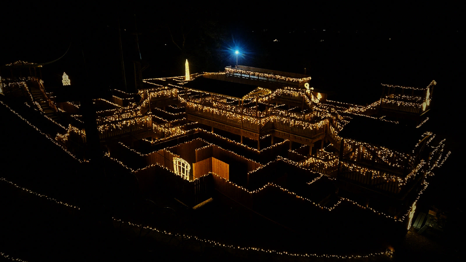 Carlingford — aerial maze